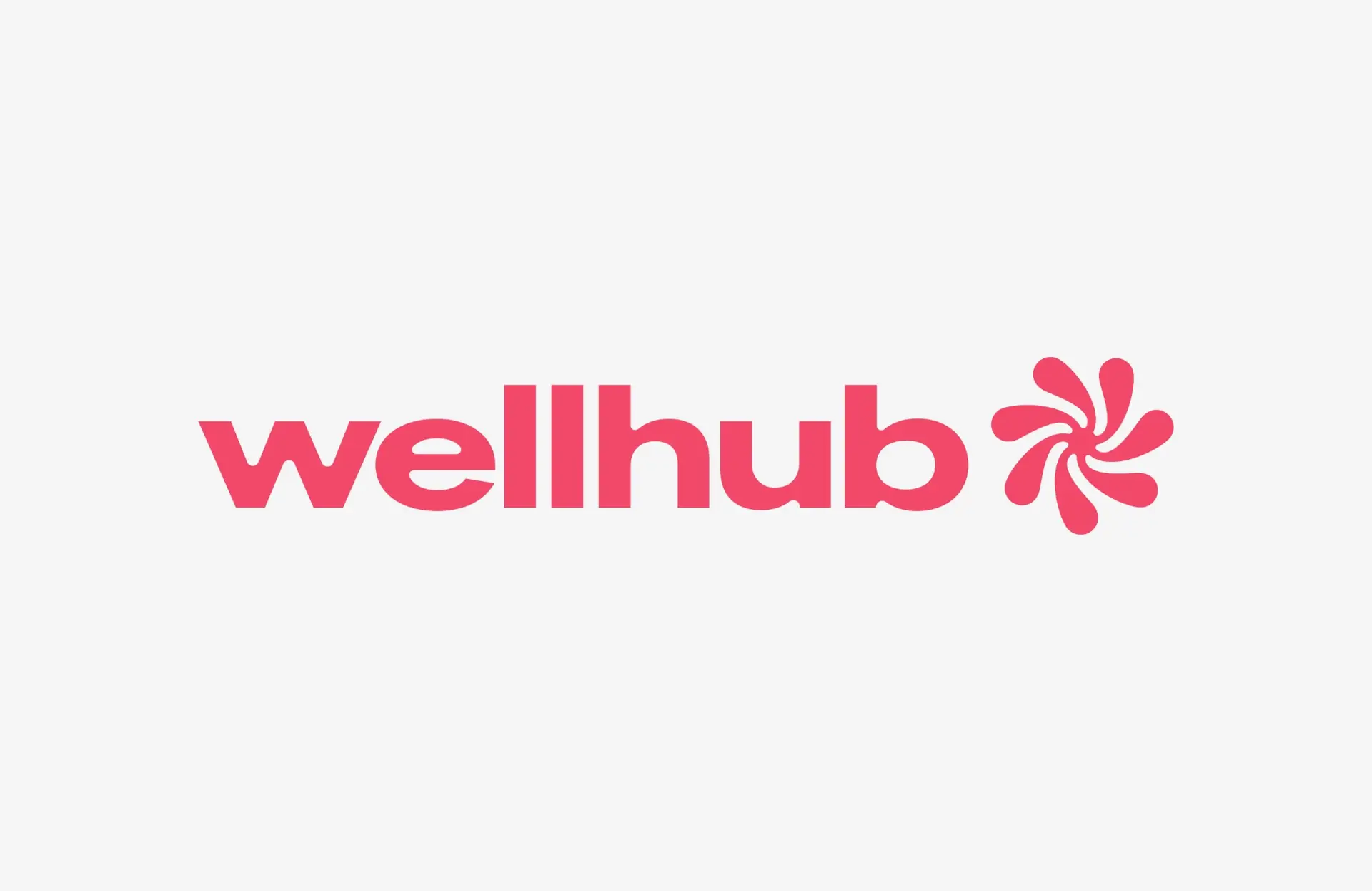 pinkfarbenes wellhub Logo