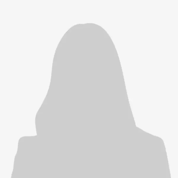 weibliche Silhouette in grau